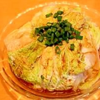 簡単ジューシー★白菜と鶏胸肉のミルフィーユ